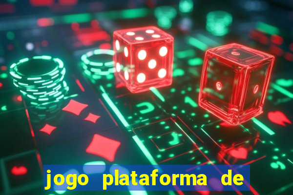 jogo plataforma de 3 reais